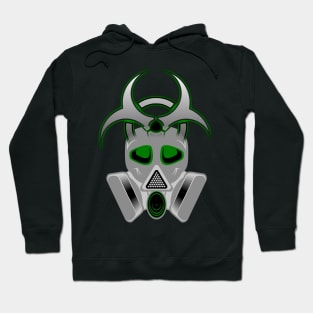 biohazard - gas mask Hoodie